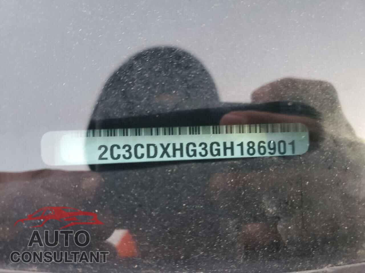 DODGE CHARGER 2016 - 2C3CDXHG3GH186901