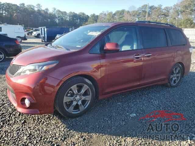 TOYOTA SIENNA 2017 - 5TDXZ3DC0HS888347