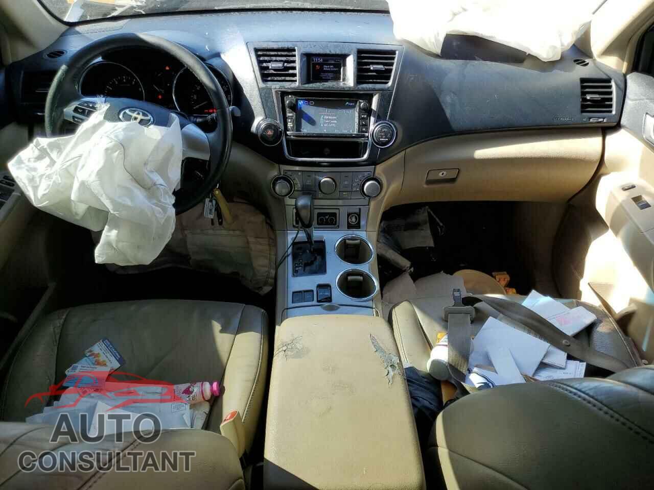 TOYOTA HIGHLANDER 2013 - 5TDZK3EH8DS109097