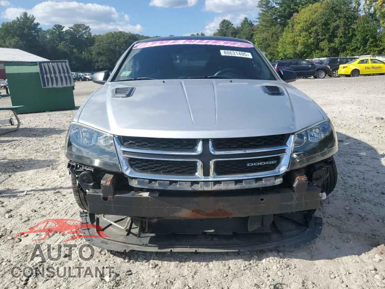 DODGE AVENGER 2012 - 1C3CDZABXCN102665