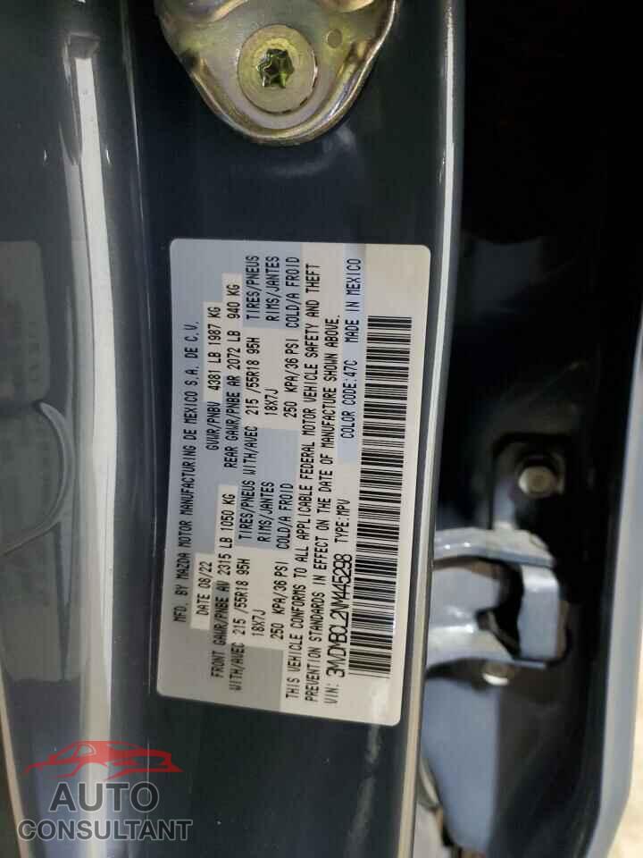 MAZDA CX30 2022 - 3MVDMBCL2NM445298