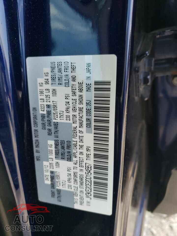 MAZDA CX-5 2013 - JM3KE2CE2D0154557