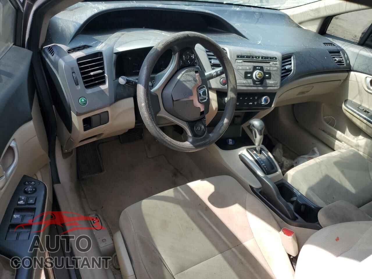 HONDA CIVIC 2012 - 19XFB2F50CE343437