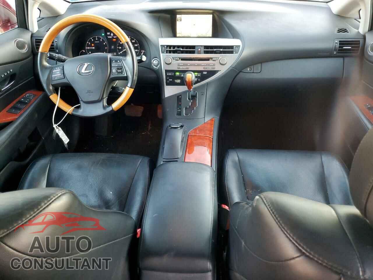LEXUS RX350 2010 - 2T2BK1BA6AC067929