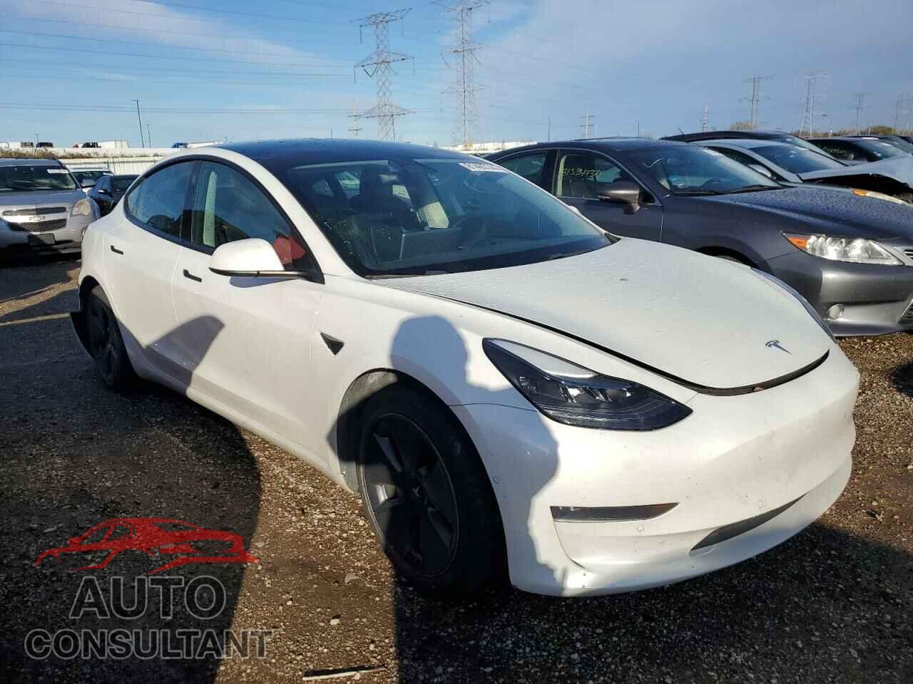 TESLA MODEL 3 2021 - 5YJ3E1EA4MF083526