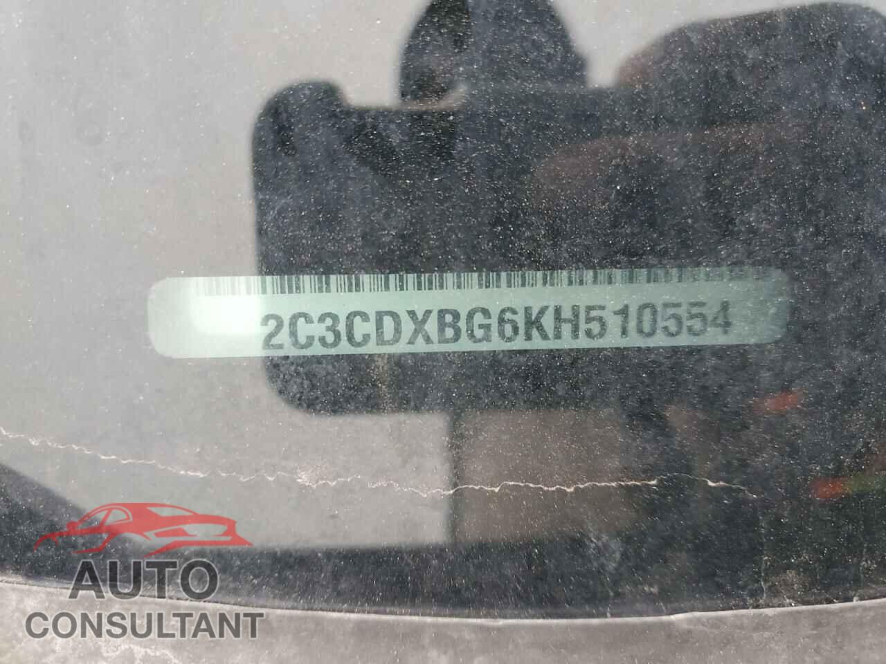 DODGE CHARGER 2019 - 2C3CDXBG6KH510554