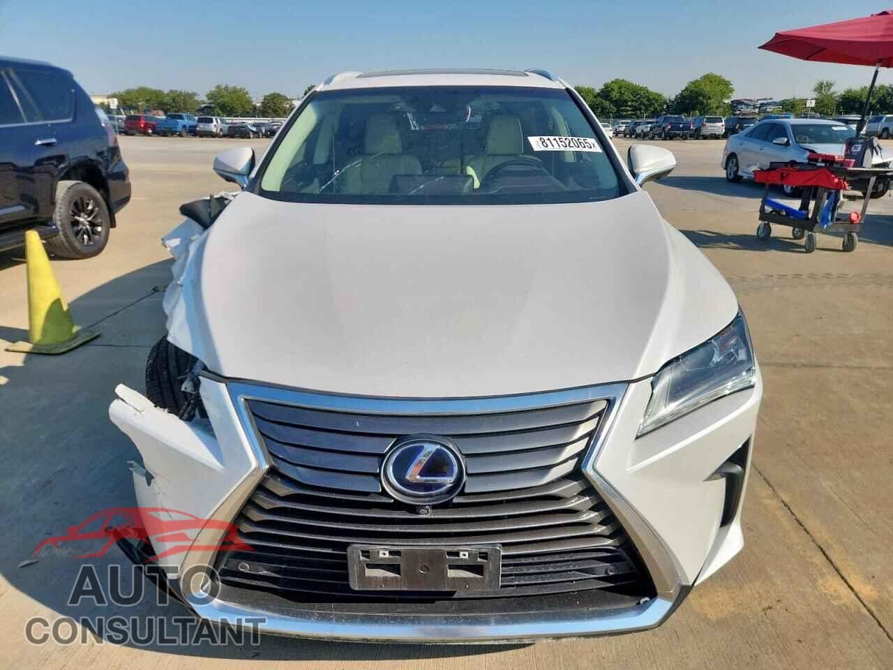 LEXUS RX450 2017 - 2T2BGMCA4HC018269