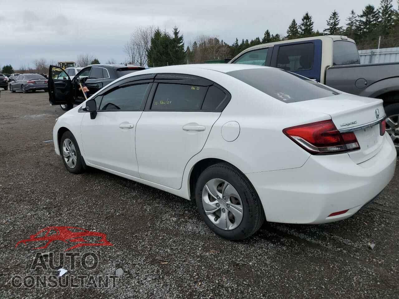 HONDA CIVIC 2013 - 2HGFB2F42DH109525