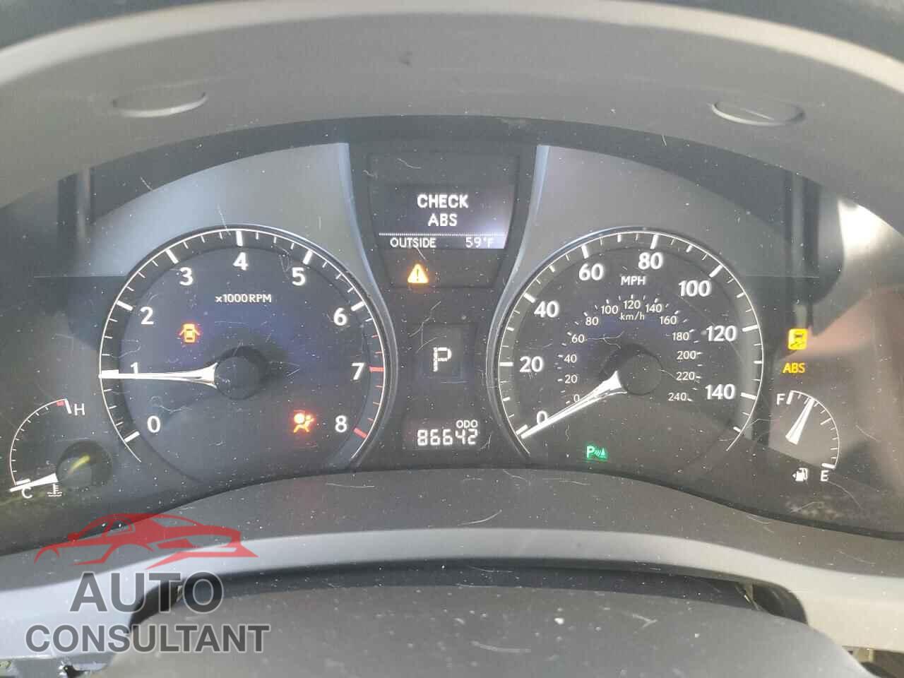 LEXUS RX350 2012 - 2T2BK1BA9CC136809