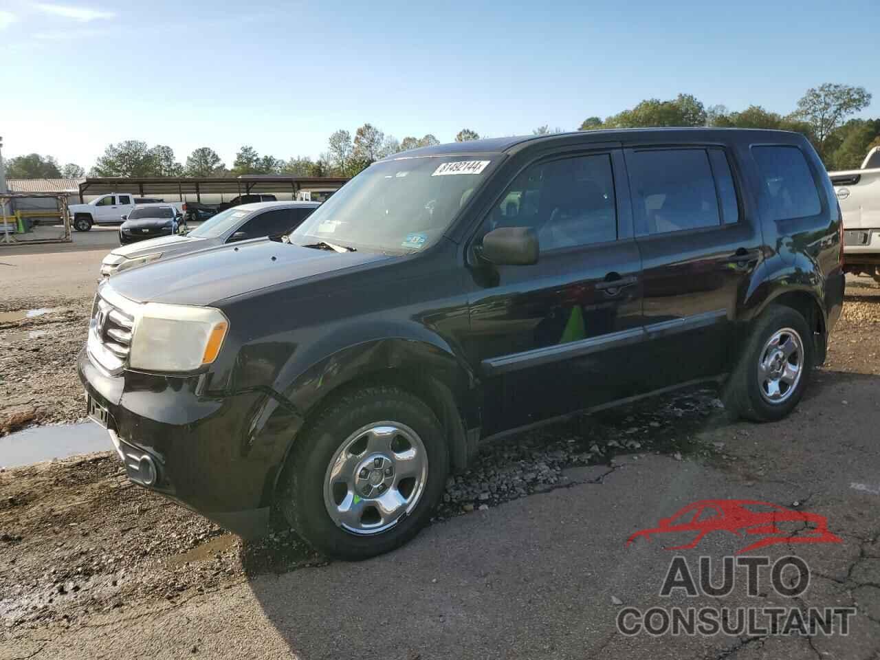 HONDA PILOT 2012 - 5FNYF4H2XCB003928