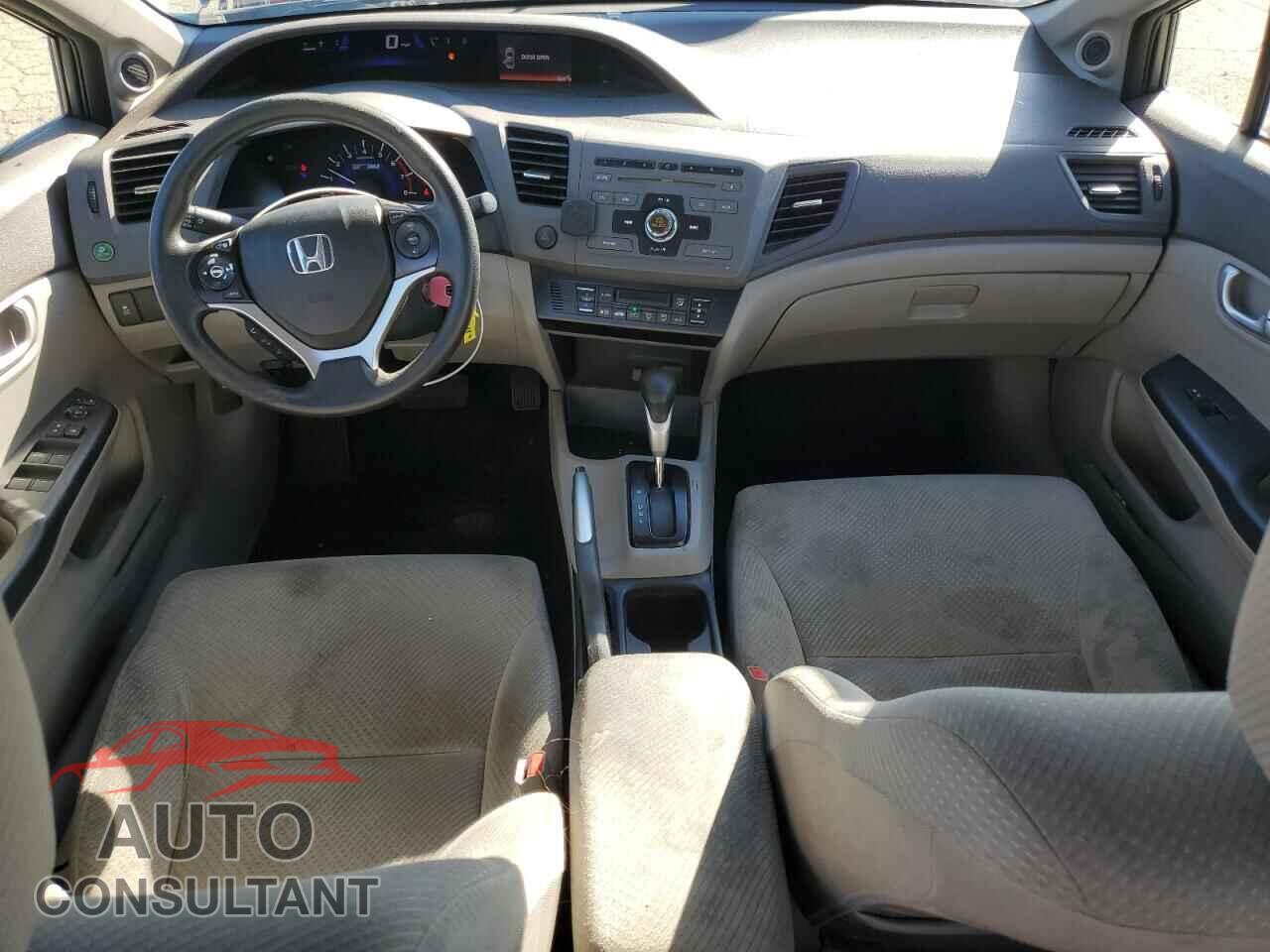 HONDA CIVIC 2012 - JHMFB4F29CS004768