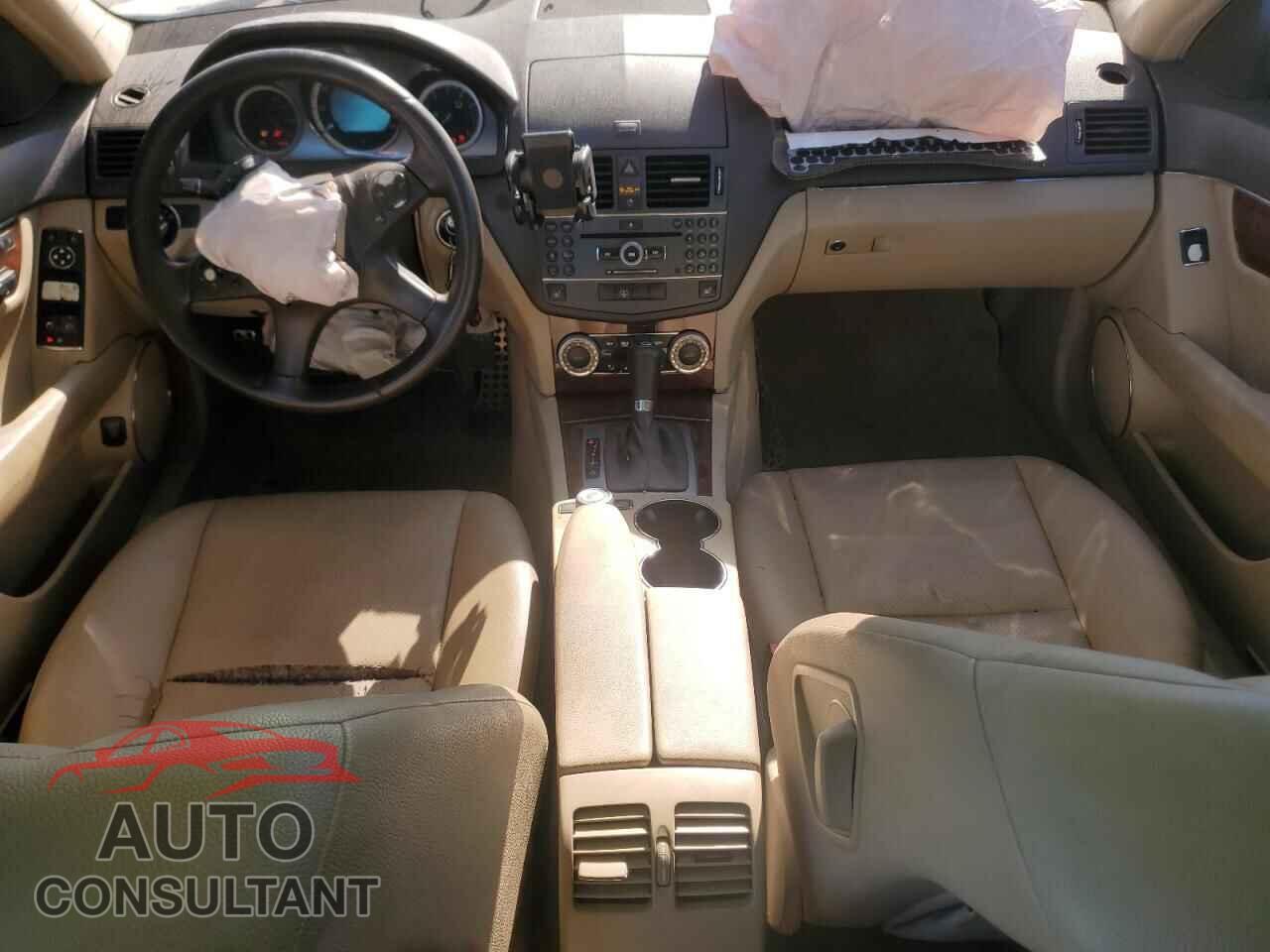 MERCEDES-BENZ C-CLASS 2010 - WDDGF8BB8AR089782