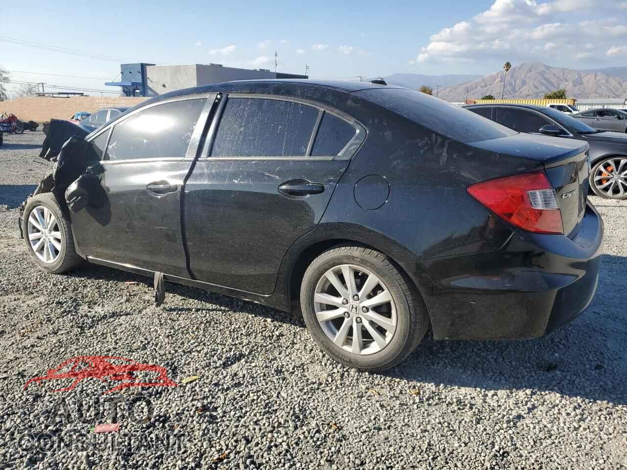 HONDA CIVIC 2012 - 19XFB2F98CE339087