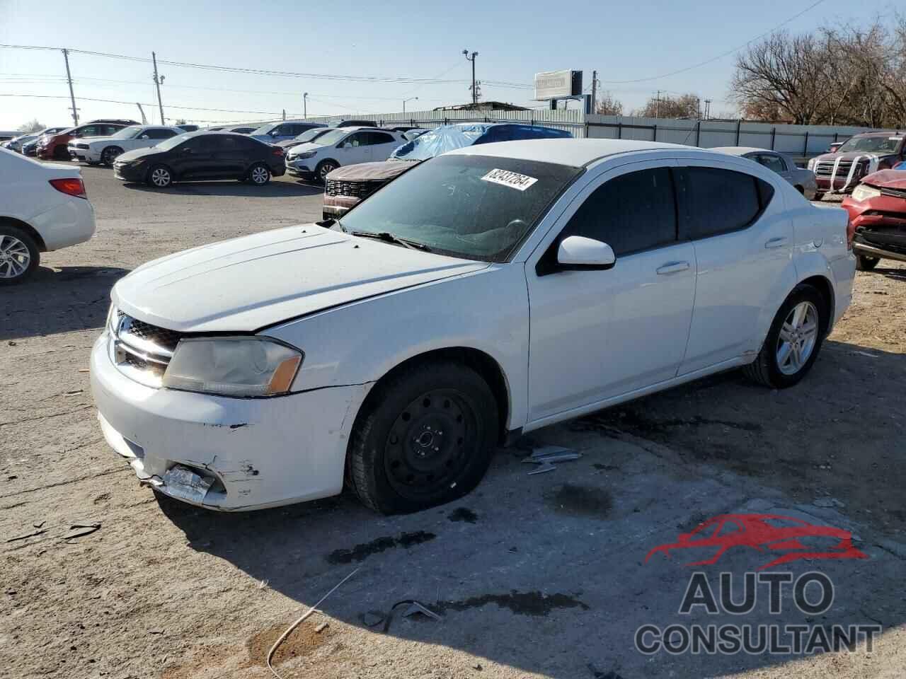 DODGE AVENGER 2012 - 1C3CDZCB4CN190044