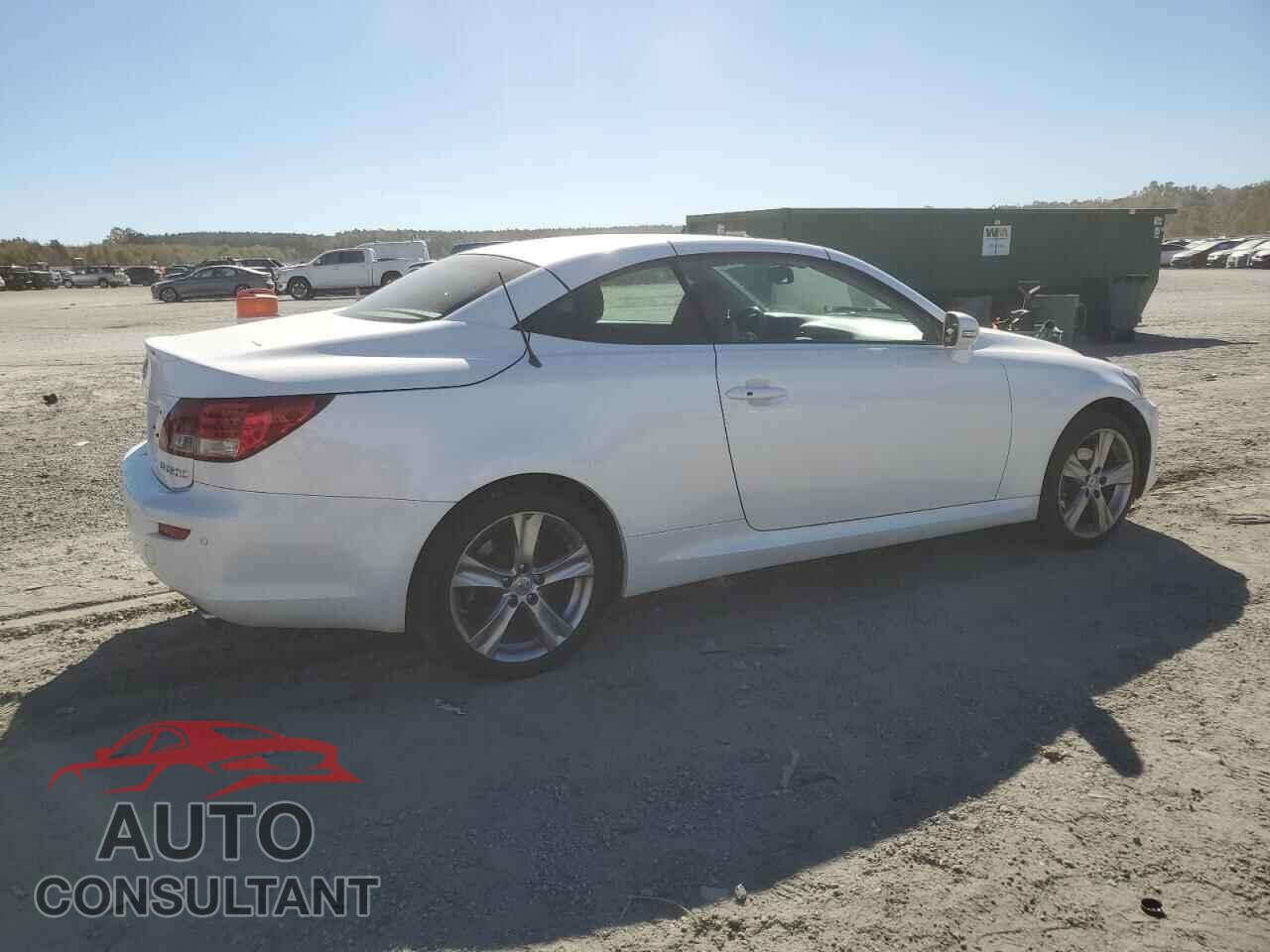 LEXUS IS 2012 - JTHFF2C22C2524470