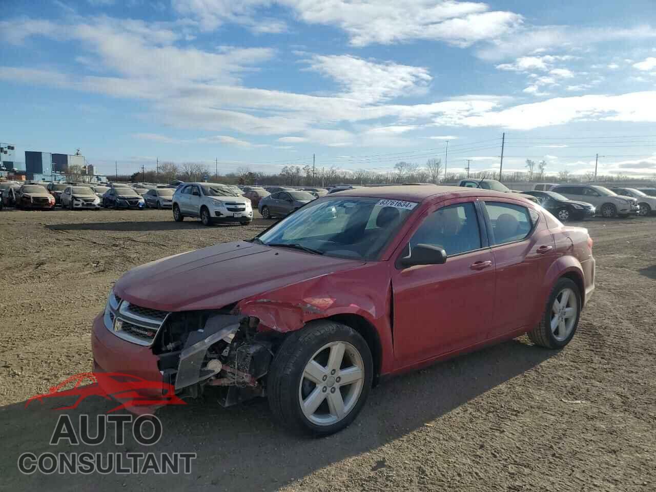 DODGE AVENGER 2013 - 1C3CDZAB3DN534208