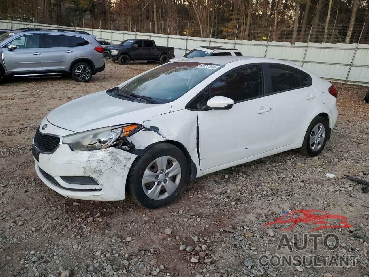 KIA FORTE 2016 - KNAFK4A68G5459897