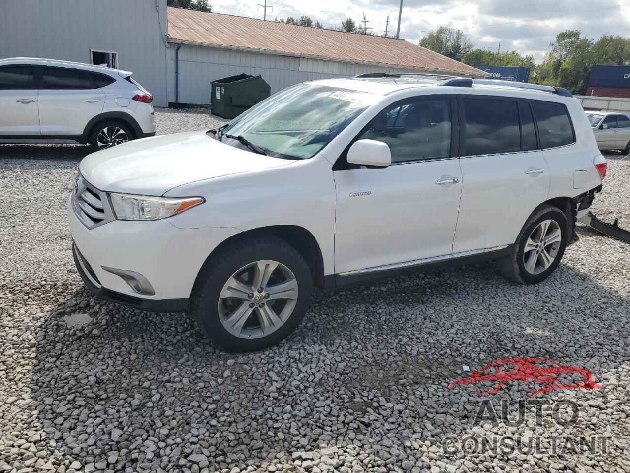 TOYOTA HIGHLANDER 2012 - 5TDDK3EH9CS127147