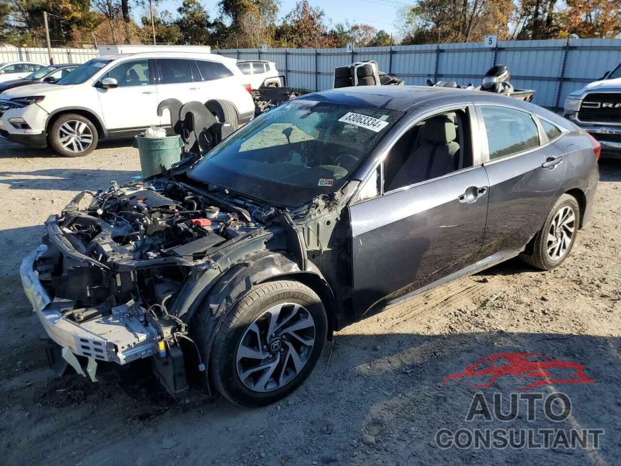 HONDA CIVIC 2018 - 2HGFC2F72JH522385