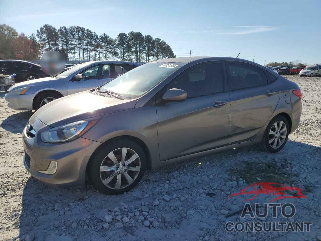 HYUNDAI ACCENT 2012 - KMHCU4AE2CU137419