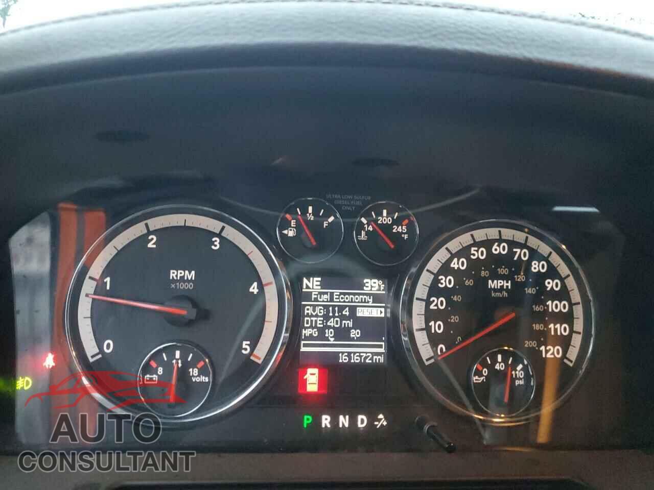 DODGE RAM 2500 2012 - 3C6UD5NL2CG321910
