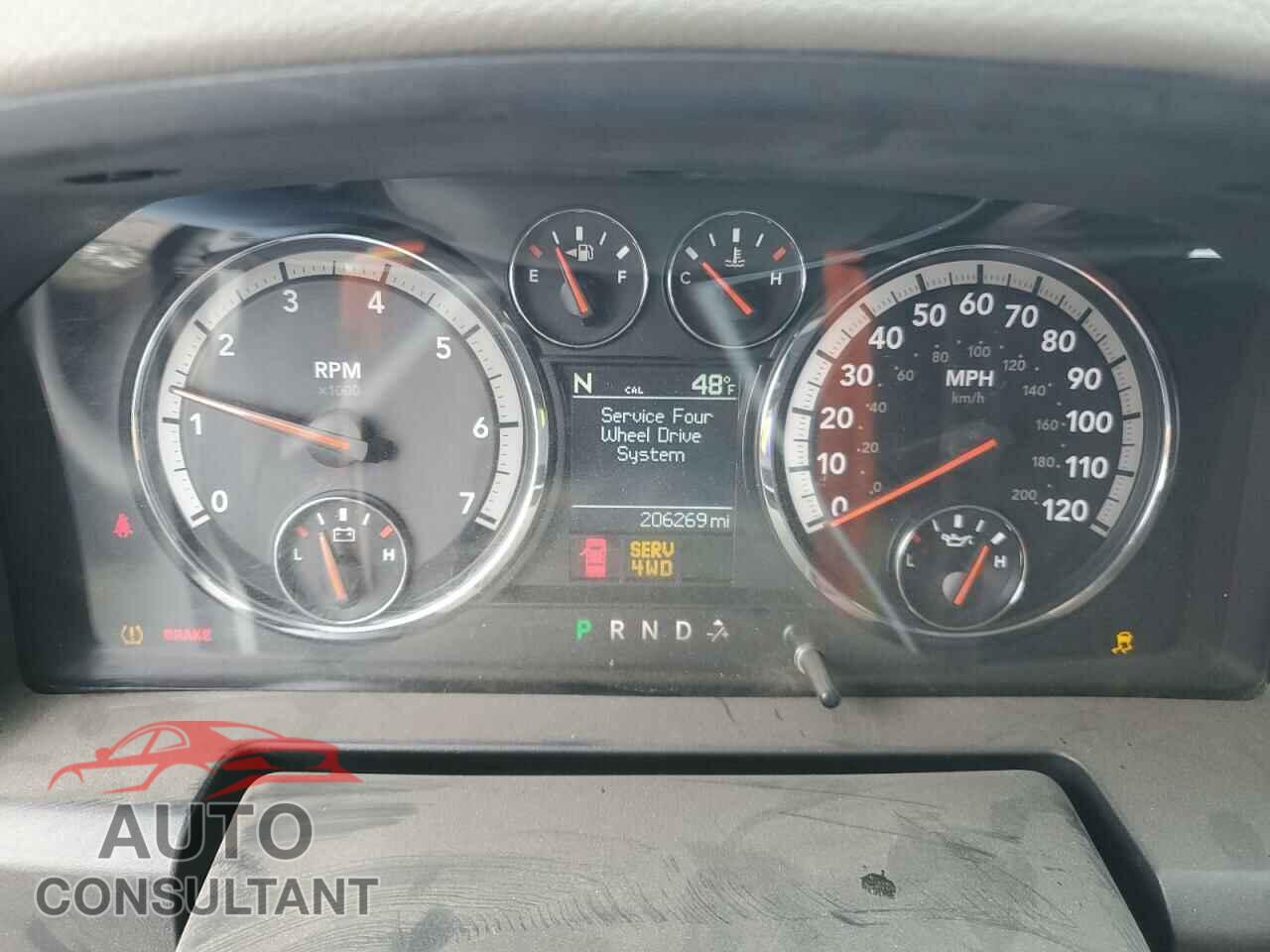 DODGE RAM 1500 2012 - 1C6RD7LT4CS204455