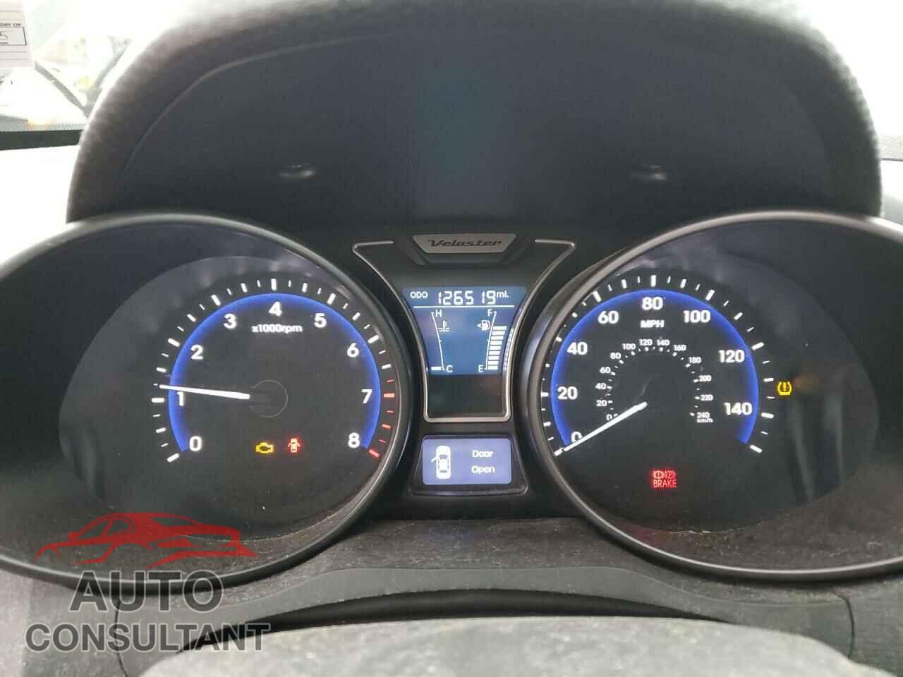 HYUNDAI VELOSTER 2014 - KMHTC6AE2EU201573