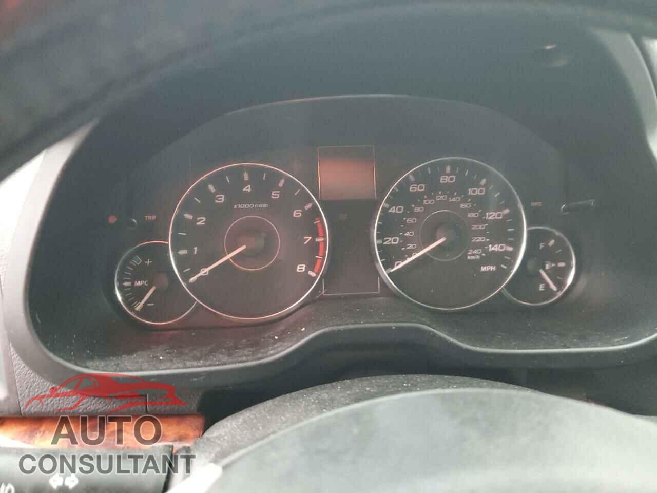 SUBARU OUTBACK 2012 - 4S4BRBKC2C3254678