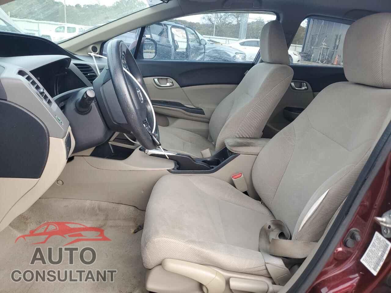 HONDA CIVIC 2012 - 19XFB2F82CE035972
