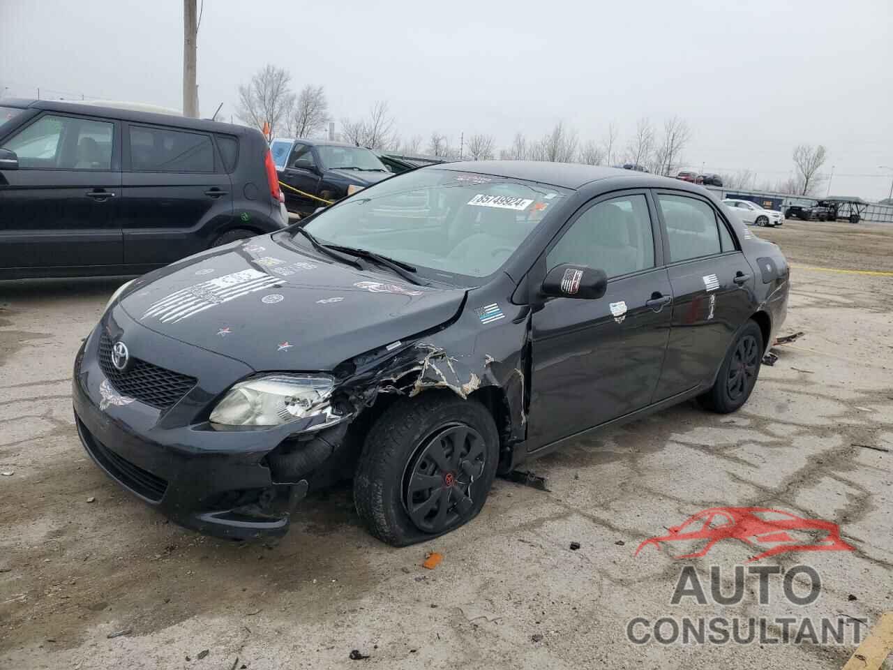 TOYOTA COROLLA 2009 - 1NXBU40EX9Z133429