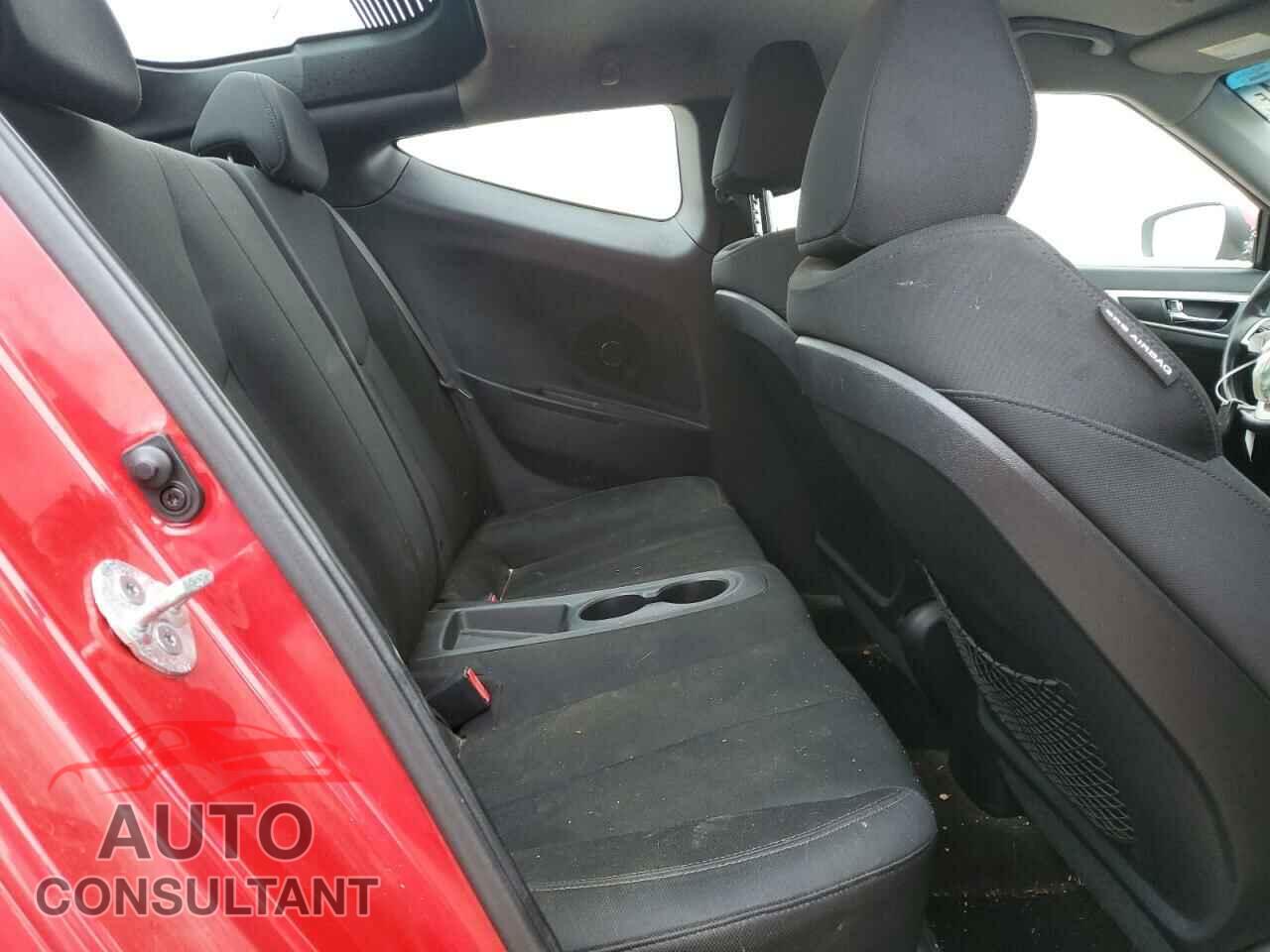 HYUNDAI VELOSTER 2013 - KMHTC6AD3DU133936