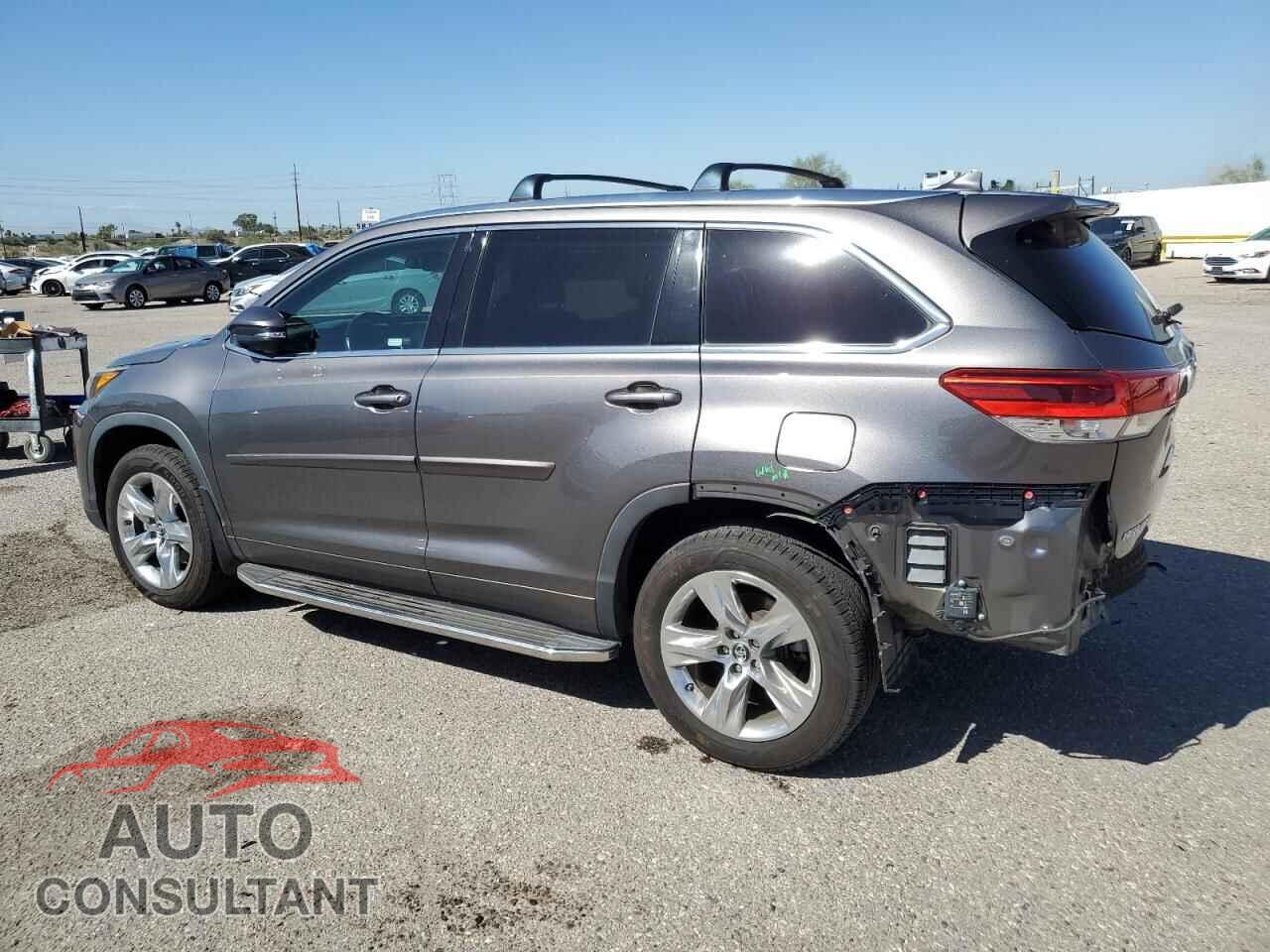 TOYOTA HIGHLANDER 2018 - 5TDDZRFH6JS822857
