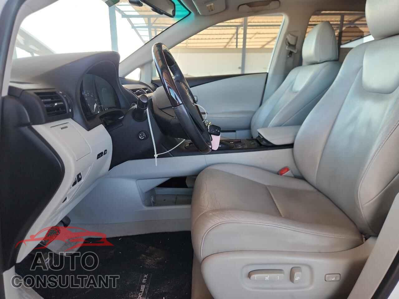 LEXUS RX350 2012 - 2T2BK1BA7CC152278
