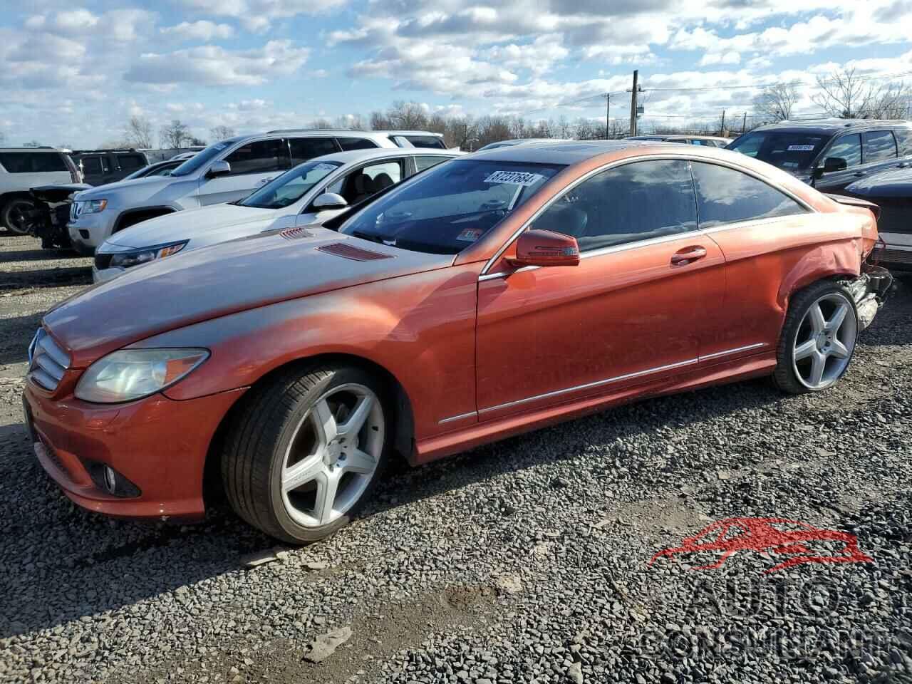 MERCEDES-BENZ CL-CLASS 2010 - WDDEJ8GB3AA025503