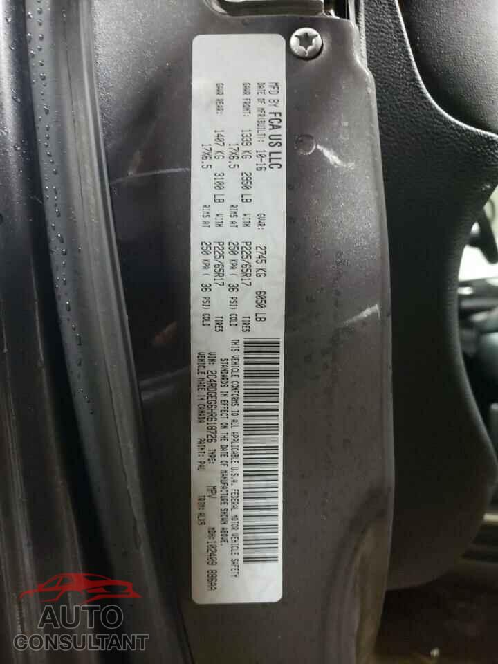 DODGE CARAVAN 2017 - 2C4RDGEG6HR618726