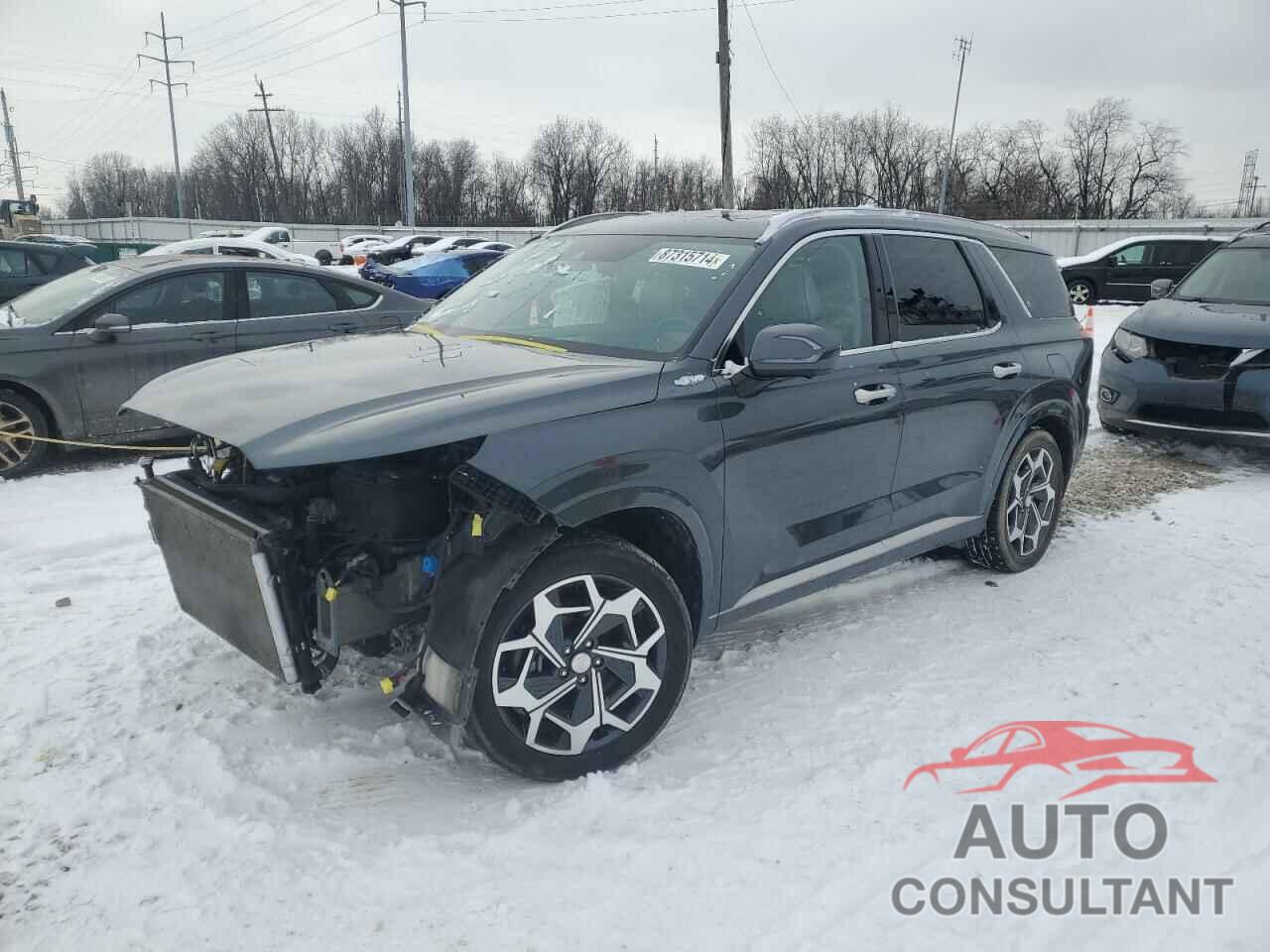 HYUNDAI PALISADE 2022 - KM8R7DHE8NU460609