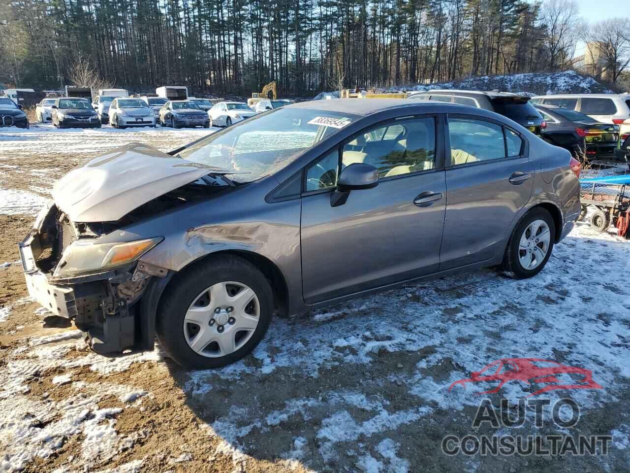 HONDA CIVIC 2012 - 2HGFB2F52CH589573