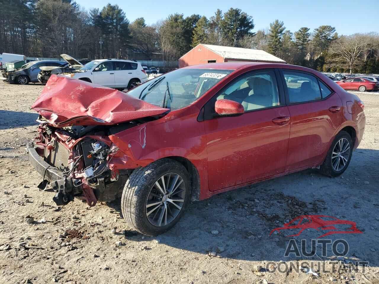 TOYOTA COROLLA 2015 - 2T1BURHE3FC281808