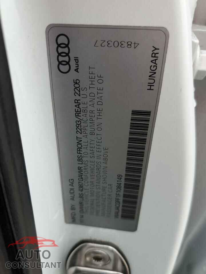 AUDI A3 2015 - WAUACGFF1F1084149