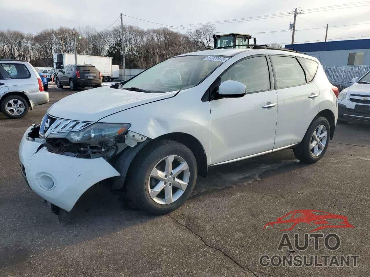 NISSAN MURANO 2009 - JN8AZ18W79W140697