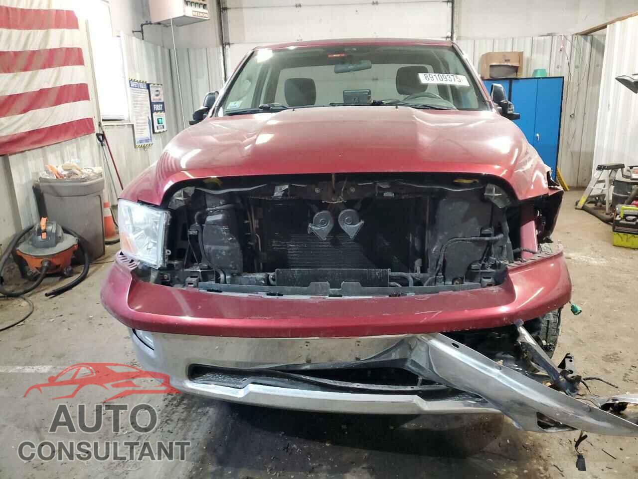DODGE RAM 1500 2012 - 3C6JD7BP4CG157016