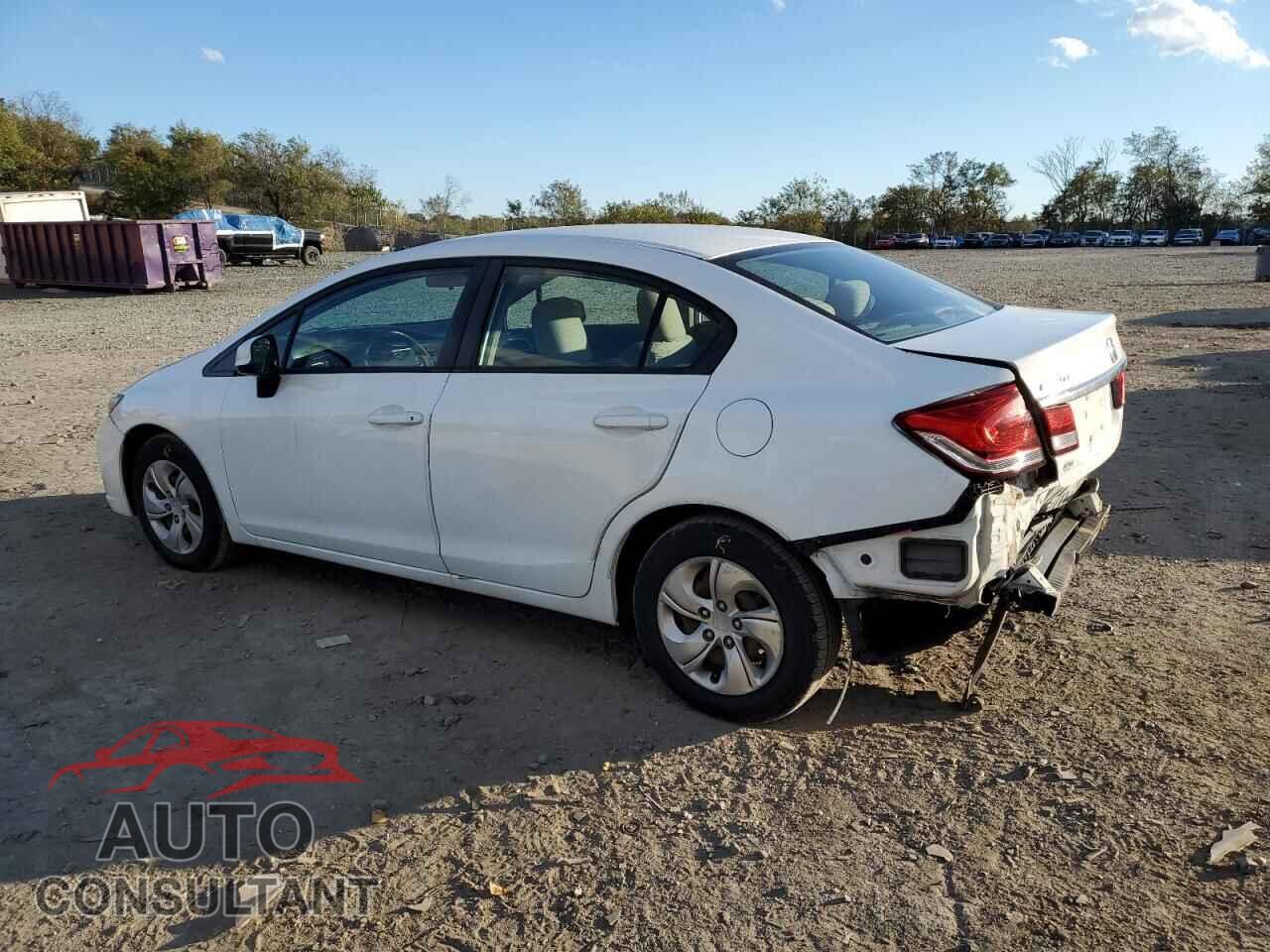 HONDA CIVIC 2013 - 19XFB2F58DE092460
