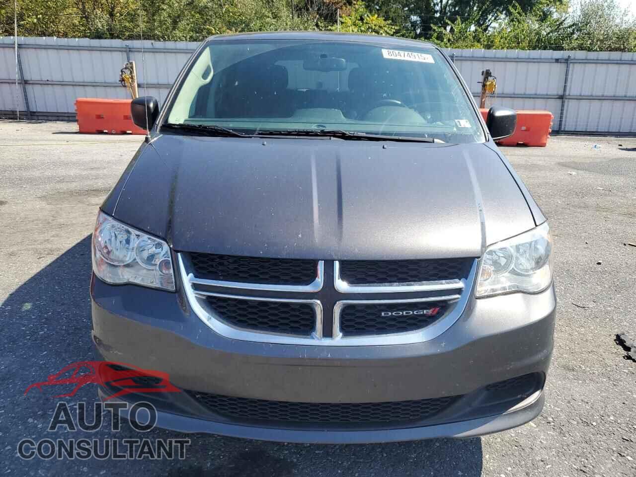 DODGE CARAVAN 2016 - 2C4RDGBG9GR360897