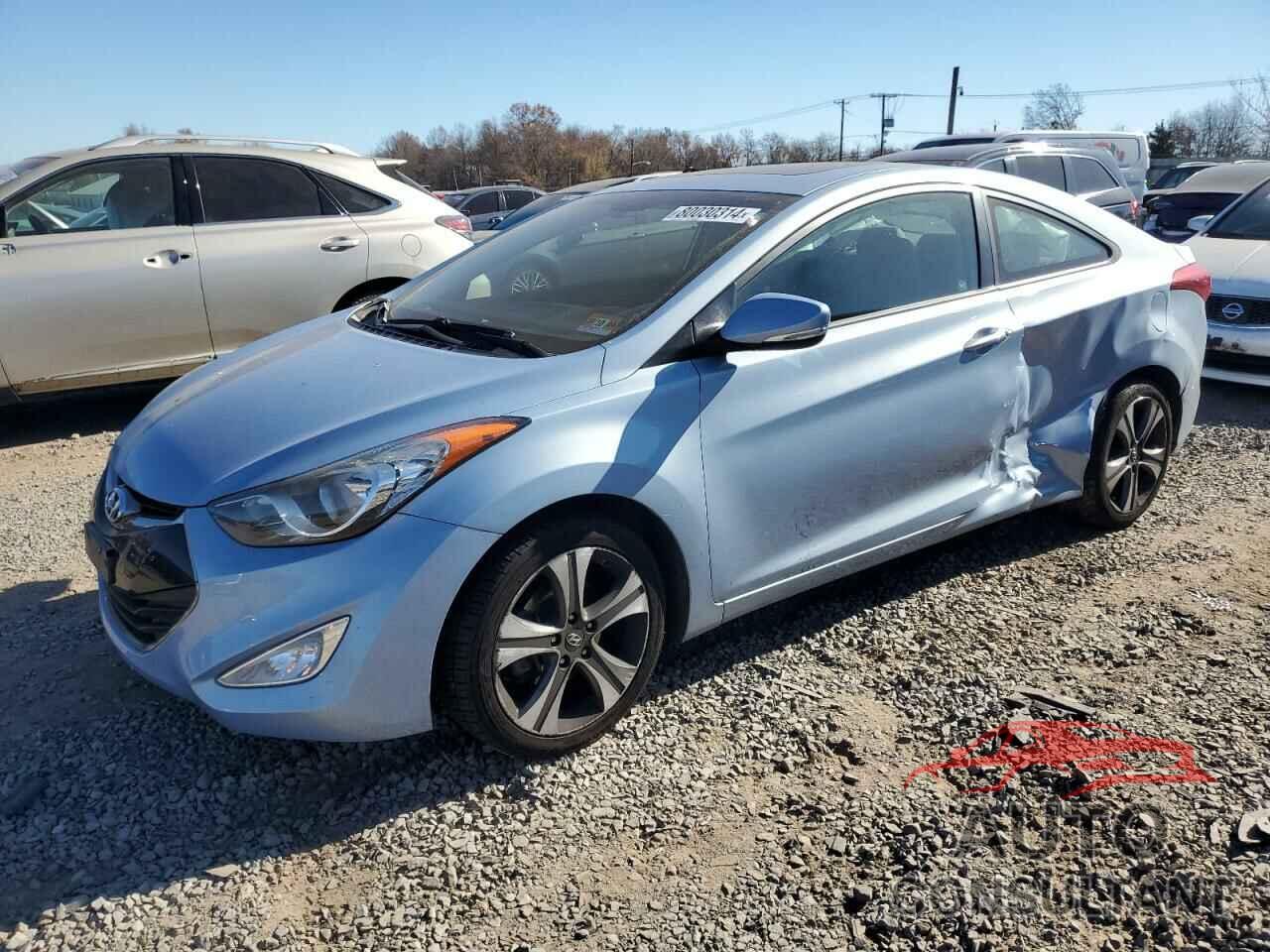 HYUNDAI ELANTRA 2013 - KMHDH6AE0DU006527