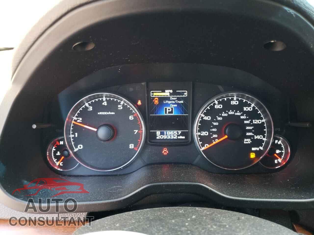 SUBARU OUTBACK 2014 - 4S4BRCMC9E3294987