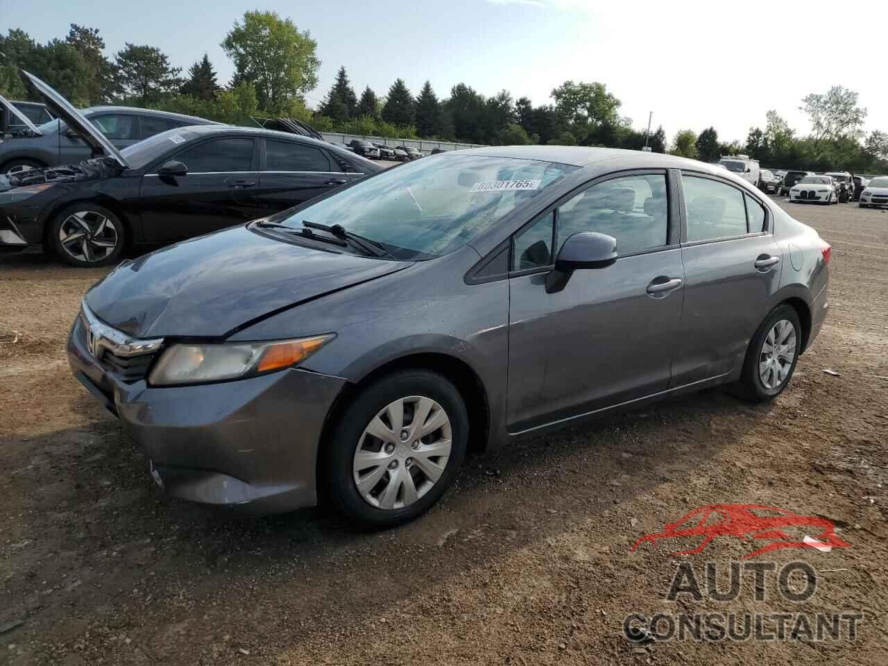 HONDA CIVIC 2012 - 2HGFB2F53CH528118