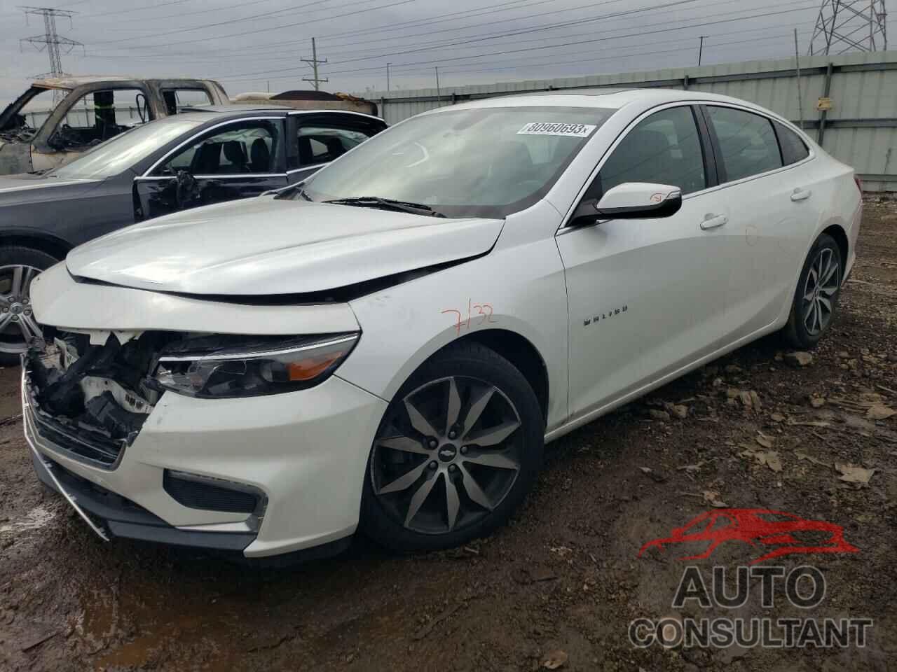 CHEVROLET MALIBU 2016 - 1G1ZE5STXGF313764