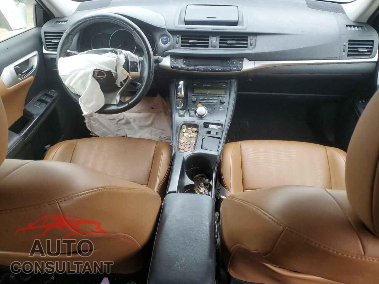 LEXUS CT 200 2012 - JTHKD5BH6C2092316