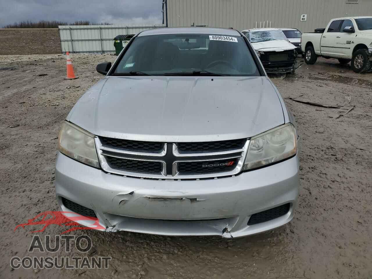 DODGE AVENGER 2012 - 1C3CDZAB9CN252234
