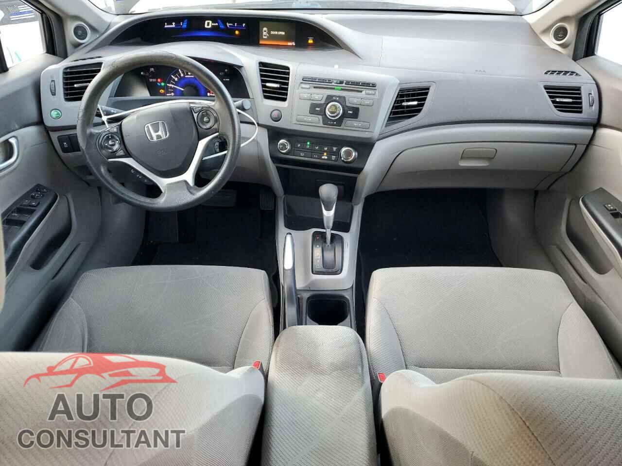 HONDA CIVIC 2012 - 19XFB2F89CE368590
